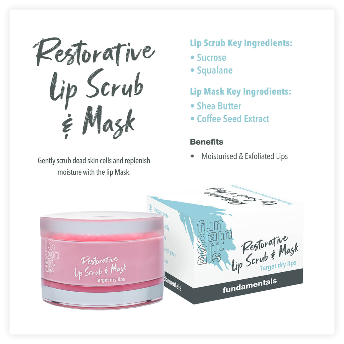 Restorative Lip Scrub & Mask