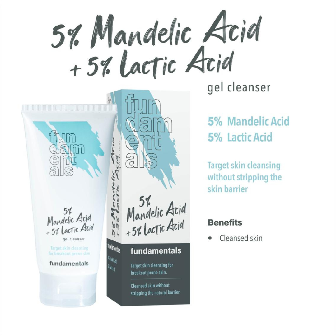 5% Mandelic Acid + 5% Lactic Acid Gel Cleanser