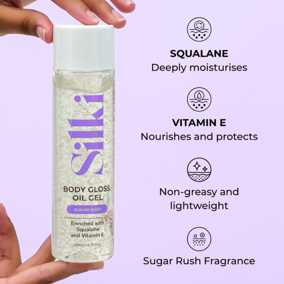 Body Gloss Oil Gel - Sugar Rush