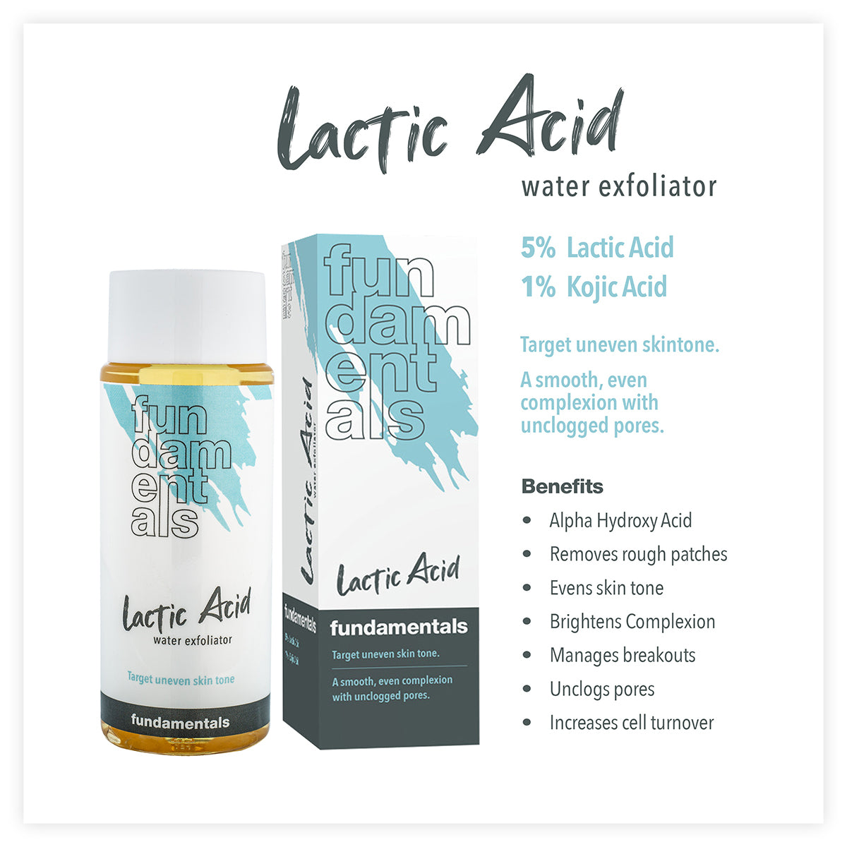 5% Lactic Acid Water Exfoliator